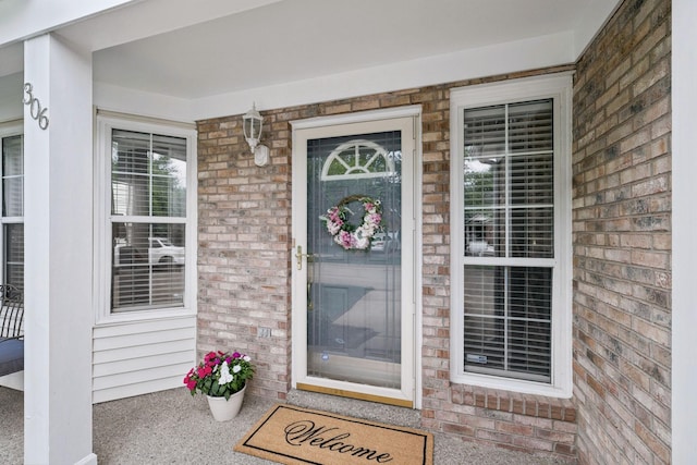 306 Norvich Ct, Franklin, TN 37069 - entrance to property featuring brick siding and a porch