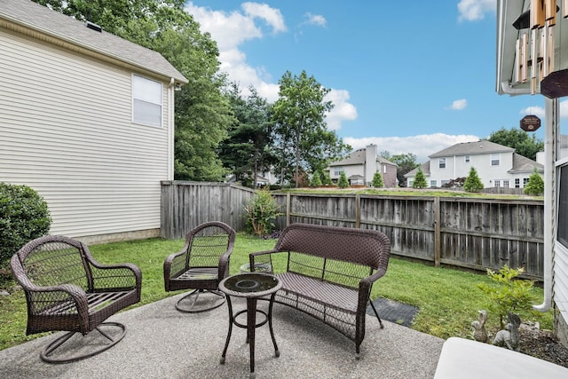 306 Norvich Ct, Franklin, TN 37069 - fenced backyard with a residential view and a patio area