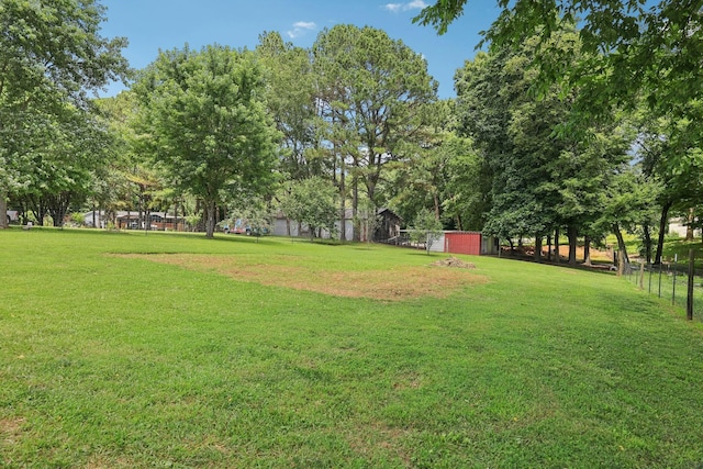 10615 Owens Chapel Rd, Springfield, TN 37172 - view of yard with an outdoor structure