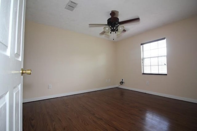 1211 Patton Pl, Oak Grove, KY 42262 - empty room featuring wood finished floors and a ceiling fan