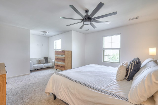 3105 Defilade Dr, Murfreesboro, TN 37128 - carpeted bedroom with a ceiling fan and baseboards