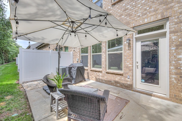 3105 Defilade Dr, Murfreesboro, TN 37128 - view of patio / terrace featuring a grill