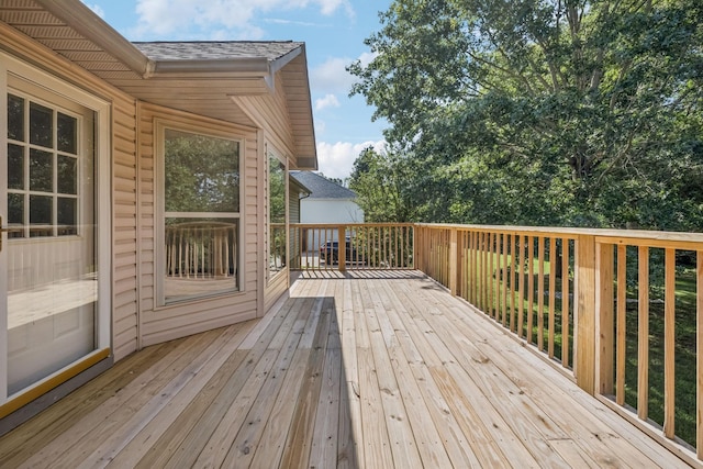 5531 Willow Oak Dr, Baxter, TN 38544 - view of wooden terrace