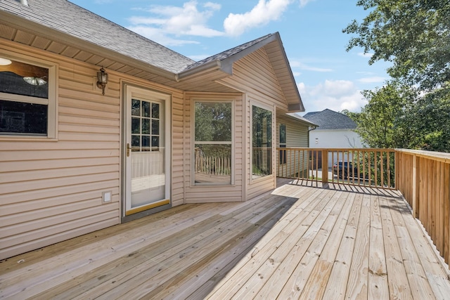 5531 Willow Oak Dr, Baxter, TN 38544 - view of wooden terrace