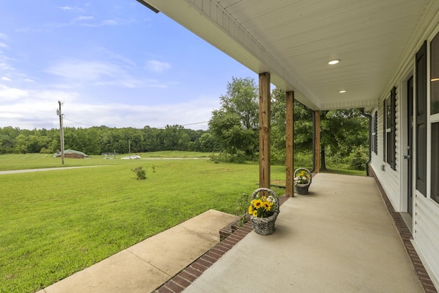 1072 Dugout Rd, Summertown, TN 38483 - view of patio