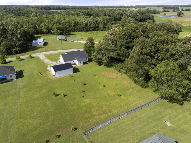 1072 Dugout Rd, Summertown, TN 38483 - overview of rural landscape with a forest