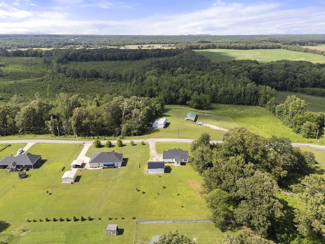 1072 Dugout Rd, Summertown, TN 38483 - aerial view of a forest