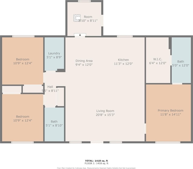 1072 Dugout Rd, Summertown, TN 38483 - view of property floor plan
