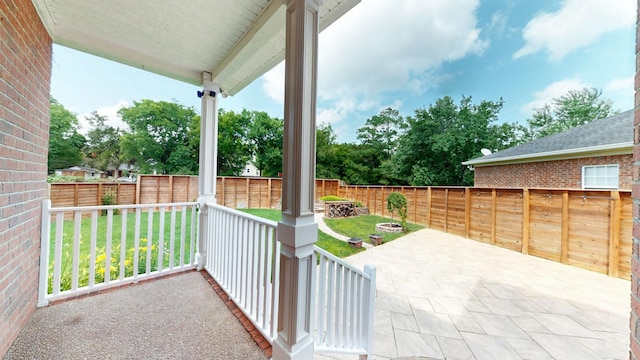 6300 Spera Pointe Xing, Hermitage, TN 37076 - fenced backyard featuring a patio area