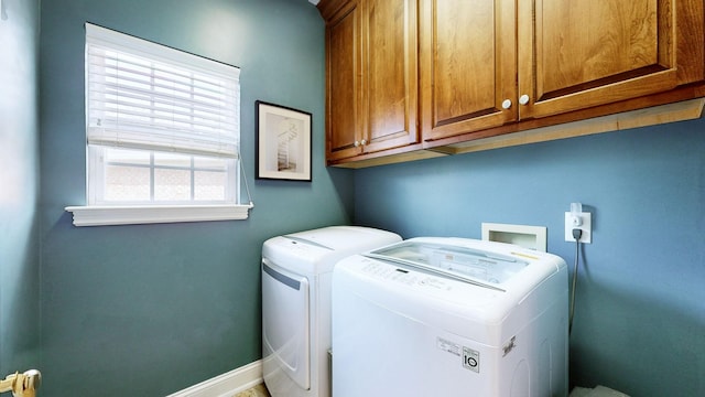 6300 Spera Pointe Xing, Hermitage, TN 37076 - laundry room featuring cabinet space and washing machine and clothes dryer