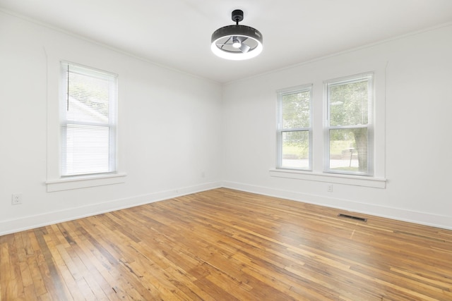 2108 Denham Ave, Columbia, TN 38401 - spare room featuring crown molding and light wood-type flooring