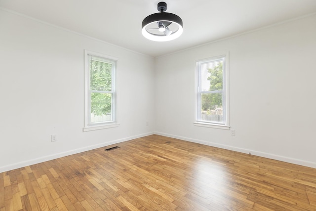 2108 Denham Ave, Columbia, TN 38401 - empty room featuring ornamental molding and light wood finished floors
