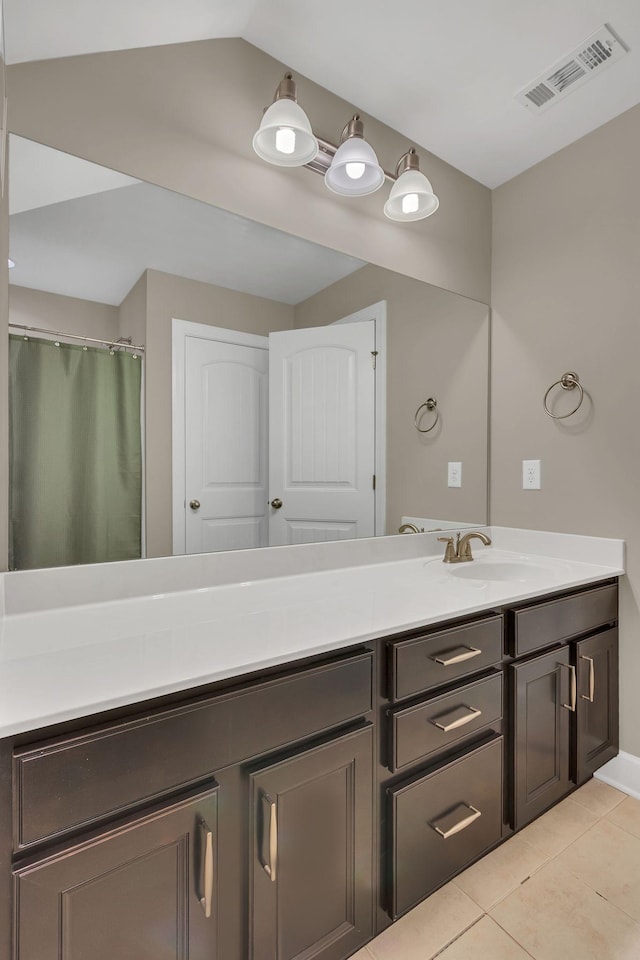1060 Harvey Springs Dr, Spring Hill, TN 37174 - bathroom featuring vanity and tile patterned flooring