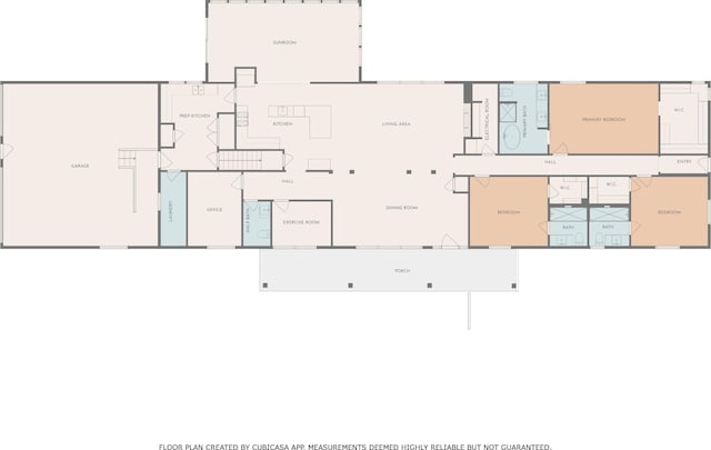 1015 Jump Off Rd, Bon Aqua, TN 37025 - view of floor plan / room layout