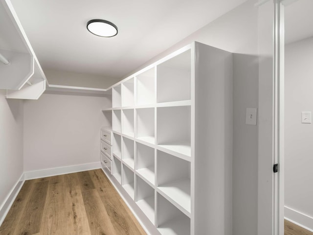 1015 Jump Off Rd, Bon Aqua, TN 37025 - walk in closet featuring wood finished floors