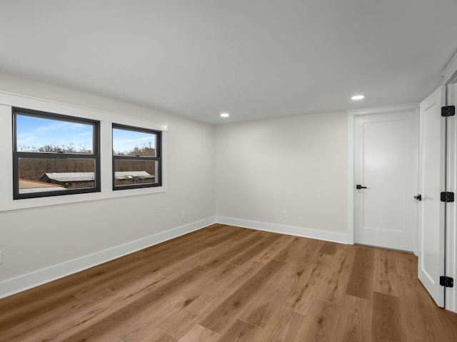 1015 Jump Off Rd, Bon Aqua, TN 37025 - unfurnished room featuring recessed lighting and light wood-style flooring