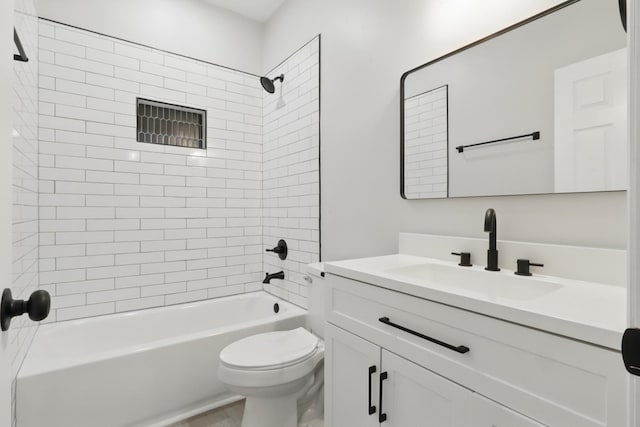 217 Dunnaway St, Shelbyville, TN 37160 - bathroom with vanity and shower / washtub combination