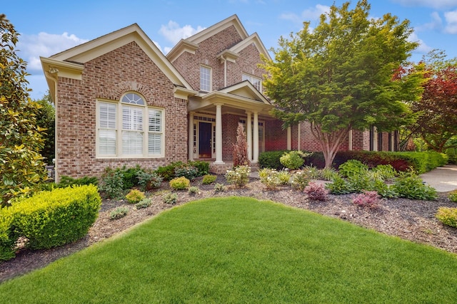 915 Joel Cheek Blvd, Franklin, TN 37064 - view of front of property with brick siding and a front yard