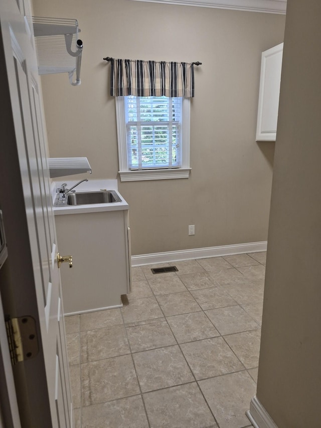 915 Joel Cheek Blvd, Franklin, TN 37064 - washroom featuring a sink and light tile patterned floors