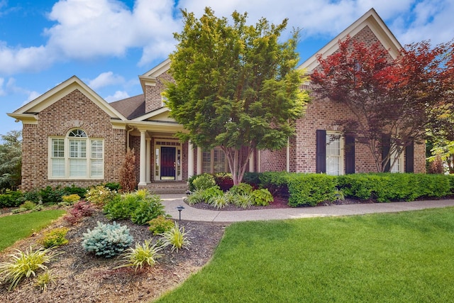 915 Joel Cheek Blvd, Franklin, TN 37064 - view of front of home with brick siding and a front yard