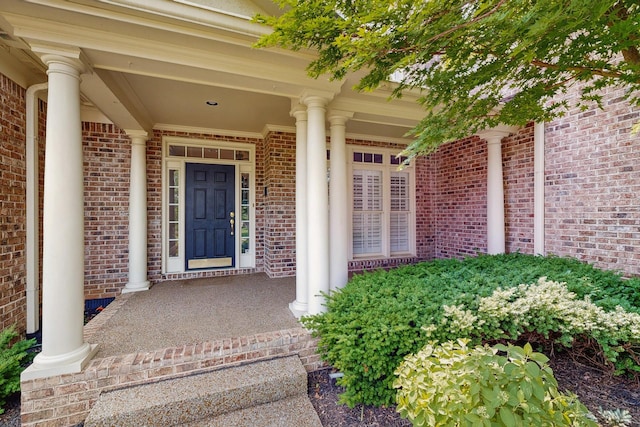 915 Joel Cheek Blvd, Franklin, TN 37064 - view of exterior entry featuring brick siding and covered porch