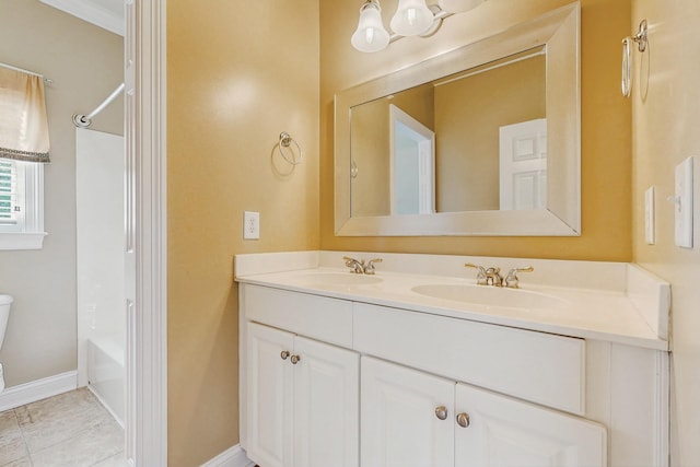 915 Joel Cheek Blvd, Franklin, TN 37064 - bathroom with double vanity and tub / shower combination