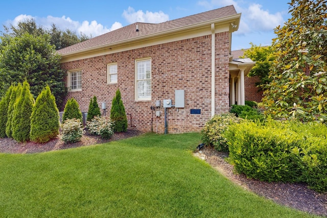 915 Joel Cheek Blvd, Franklin, TN 37064 - view of side of property with a lawn and brick siding