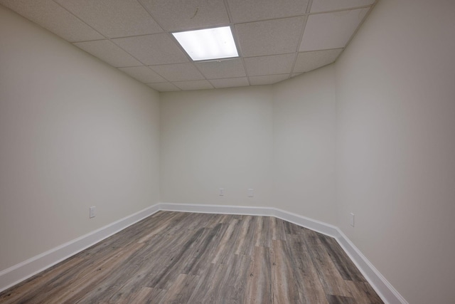 159 N Berwick Ln, Franklin, TN 37069 - spare room featuring a paneled ceiling and dark wood finished floors