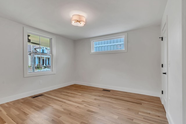 300 Natchez St, Franklin, TN 37064 - spare room featuring light wood-type flooring and baseboards