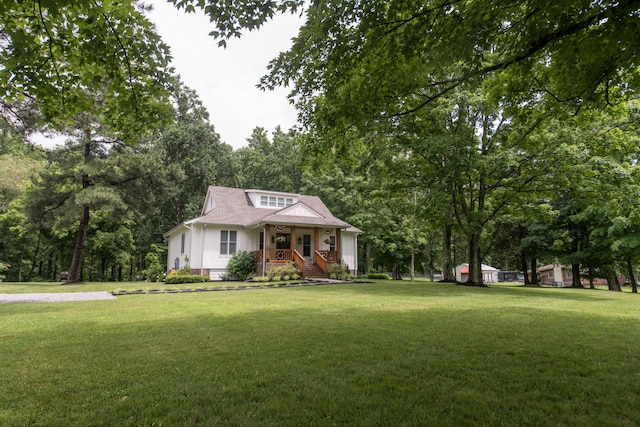 4150 Knipfer Rd, Joelton, TN 37080 - view of front of home featuring a front yard and a porch