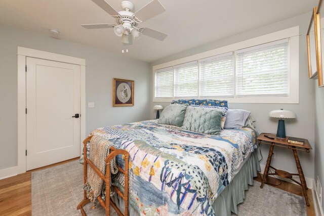 4150 Knipfer Rd, Joelton, TN 37080 - bedroom featuring light wood-style flooring and ceiling fan