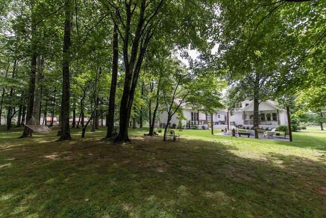 4150 Knipfer Rd, Joelton, TN 37080 - view of grassy yard with a patio area
