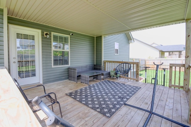 1029 Charles Thomas Dr, Clarksville, TN 37042 - view of wooden deck