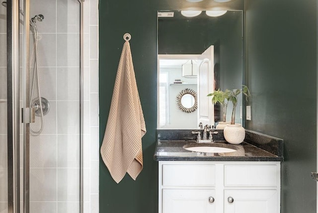 6067 Keats St, Franklin, TN 37064 - bathroom with a stall shower and vanity