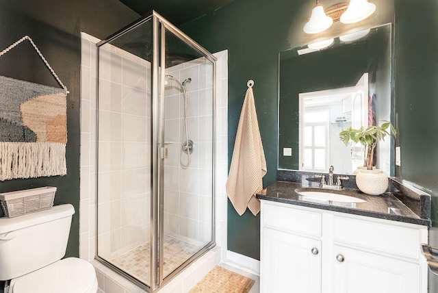 6067 Keats St, Franklin, TN 37064 - bathroom featuring vanity and a stall shower