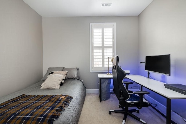 6067 Keats St, Franklin, TN 37064 - carpeted bedroom with an office area and baseboards
