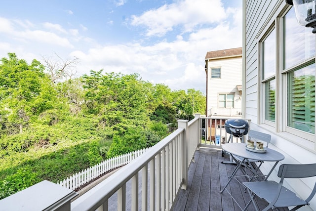 6067 Keats St, Franklin, TN 37064 - view of wooden deck