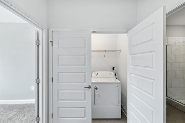 1000 Vintage Green Ln Unit 1201, Franklin, TN 37064 - washroom with washer / clothes dryer and carpet