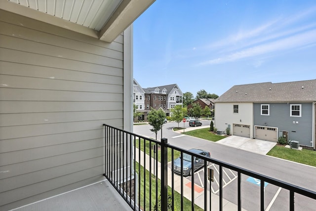 1000 Vintage Green Ln Unit 1201, Franklin, TN 37064 - balcony featuring a residential view
