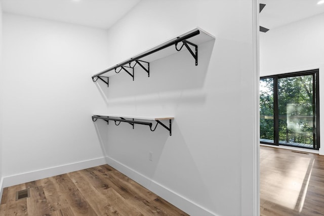 263 Eleanor Dr SW, Cleveland, TN 37311 - walk in closet with wood finished floors