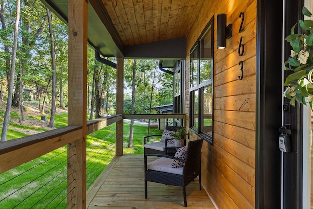 263 Eleanor Dr SW, Cleveland, TN 37311 - wooden terrace with a yard