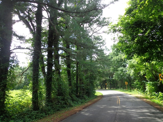 2625 Old Blacktop Rd, Mc Ewen, TN 37101 - view of asphalt road with a wooded view