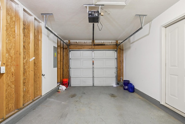 1033 Tom Hailey Blvd, La Vergne, TN 37086 - garage with a garage door opener and electric panel