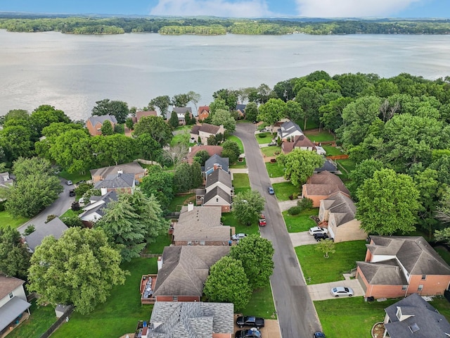 121 La View Rd, Hendersonville, TN 37075 - aerial perspective of suburban area featuring a nearby body of water