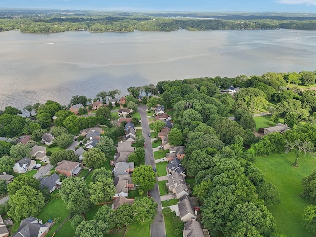 121 La View Rd, Hendersonville, TN 37075 - aerial perspective of suburban area with a nearby body of water