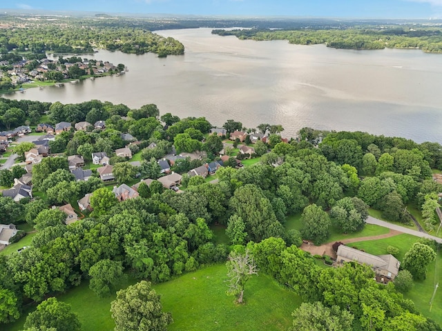 121 La View Rd, Hendersonville, TN 37075 - aerial view of residential area featuring a large body of water