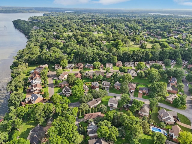 121 La View Rd, Hendersonville, TN 37075 - view of property location with a large body of water and nearby suburban area