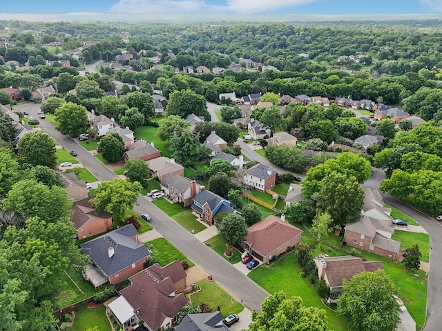 121 La View Rd, Hendersonville, TN 37075 - aerial perspective of suburban area