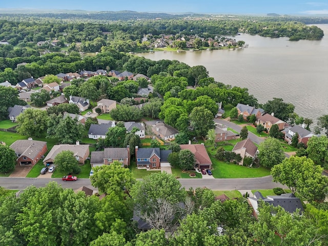 121 La View Rd, Hendersonville, TN 37075 - aerial view of residential area with a large body of water