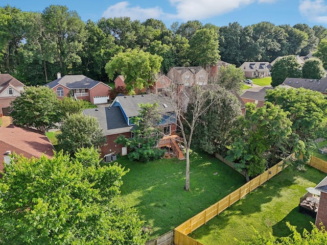121 La View Rd, Hendersonville, TN 37075 - aerial view of residential area